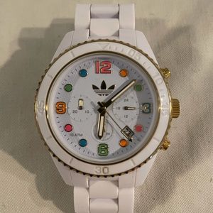 adidas watches white